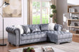 Yaz Grey 2-Piece Right Arm Facing (RAF) Sectional by New Era Innovations at Eve Furniture