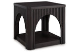 Yellink Black Coffee Table and 2 End Tables by Ashley at Eve Furniture