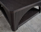 (Special) Yellink Black Coffee Table by Ashley at Eve Furniture