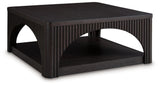 (Special) Yellink Black Coffee Table by Ashley at Eve Furniture