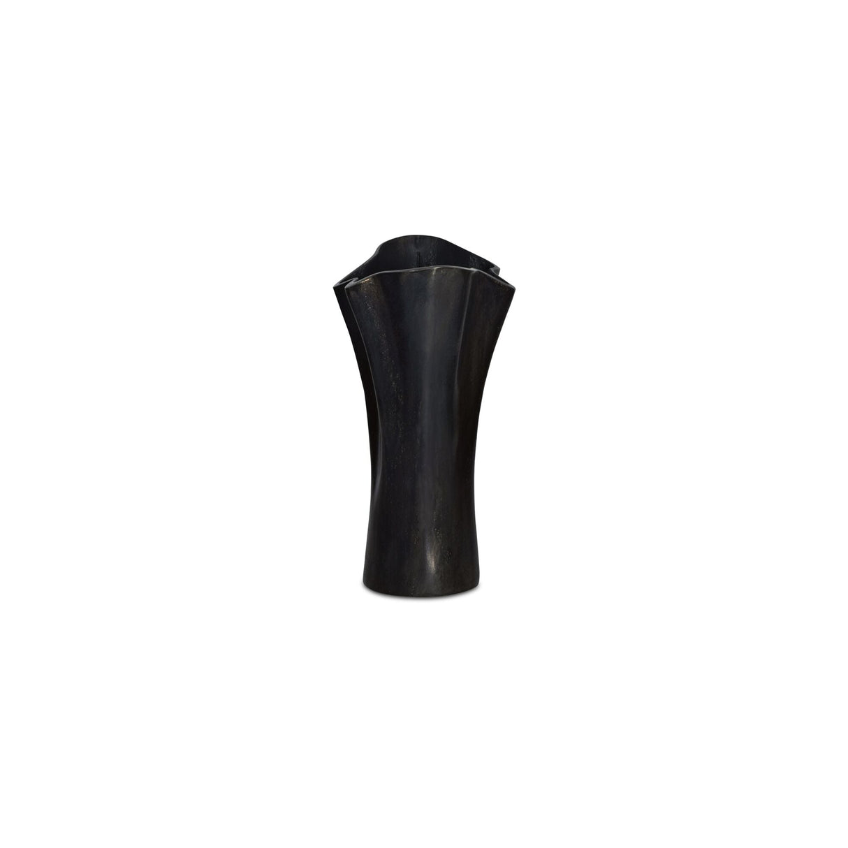 Yeri Black Cast Aluminum Vase by Moe's Home at Eve Furniture
