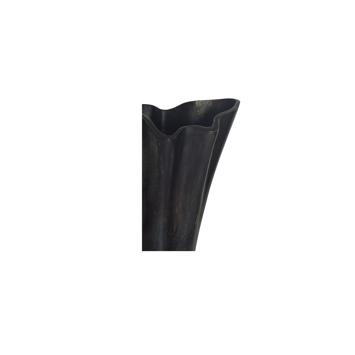Yeri Black Cast Aluminum Vase by Moe's Home at Eve Furniture