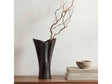 Yeri Black Cast Aluminum Vase by Moe's Home at Eve Furniture
