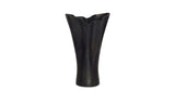 Yeri Cast Aluminum Vase Black by Moe's Home at Eve Furniture