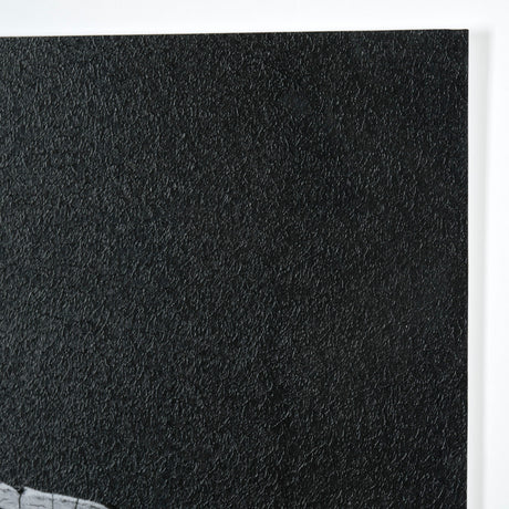 Ying (Black) by Mercana Studio a Hand Embellished Textured Framed Art Print Matted under Glass by Mercana at Eve Furniture