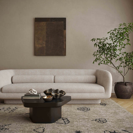 Yoko Black Coffee Table by TOV Furniture at Eve Furniture