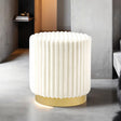 Yolanda Beige Stool by Furniture of America at Eve Furniture