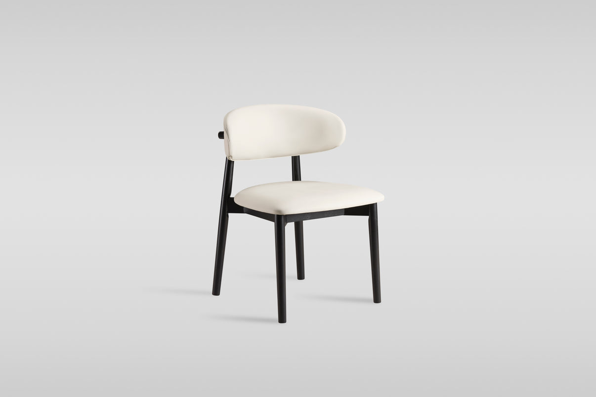 Yomi Beige/Black Dining Chair by New Era Innovations at Eve Furniture