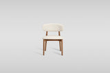 Yomi Beige/Walnut Dining Chair by New Era Innovations at Eve Furniture