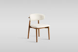 Yomi Beige/Walnut Dining Chair by New Era Innovations at Eve Furniture