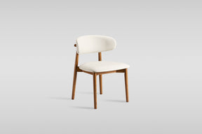 Yomi Beige/Walnut Dining Chair by New Era Innovations at Eve Furniture
