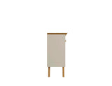 Yonkers 62.99 Sideboard in Off White and Cinnamon by Manhattan Comfort at Eve Furniture