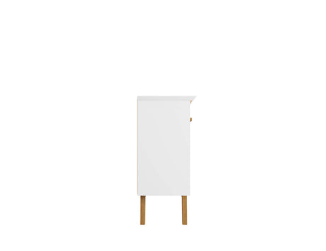 Yonkers 62.99 Sideboard in White by Manhattan Comfort at Eve Furniture