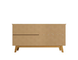 Yonkers 62.99 Sideboard in White by Manhattan Comfort at Eve Furniture