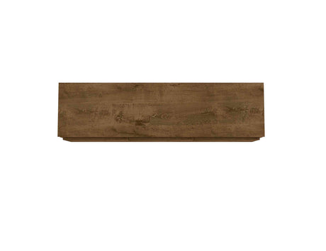 Yonkers 62.99 TV Stand in Rustic Brown by Manhattan Comfort at Eve Furniture