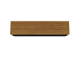 Yonkers 70.86 TV Stand in Black and Cinnamon by Manhattan Comfort at Eve Furniture
