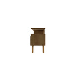 Yonkers 70.86 TV Stand in Rustic Brown by Manhattan Comfort at Eve Furniture