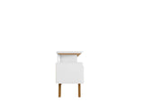Yonkers 70.86 TV Stand in White by Manhattan Comfort at Eve Furniture
