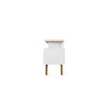 Yonkers 70.86 TV Stand in White by Manhattan Comfort at Eve Furniture