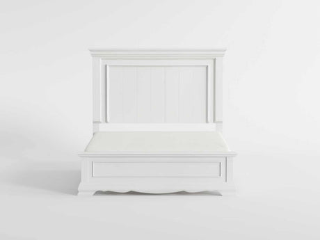 York White California King Bed by Homelegance at Eve Furniture
