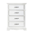 York White Chest by Homelegance at Eve Furniture