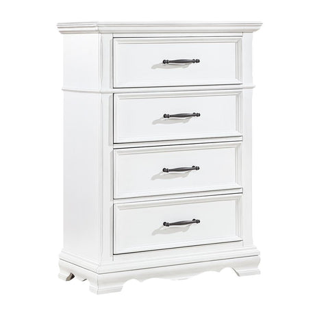 York White Chest by Homelegance at Eve Furniture