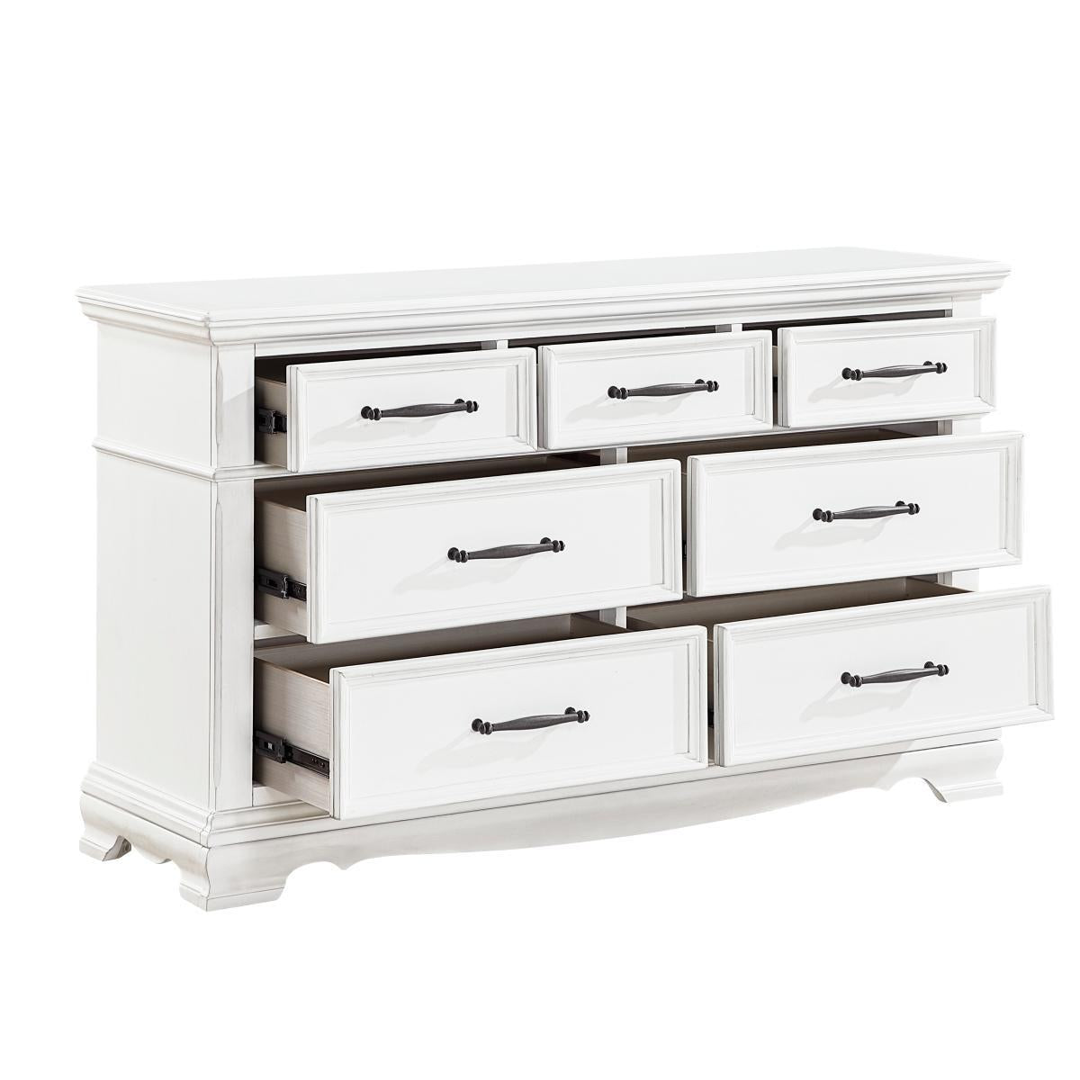 York White Dresser by Homelegance at Eve Furniture