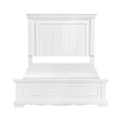 York White Full Panel Bed by Homelegance at Eve Furniture