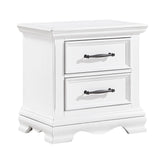 York White Panel Bedroom Set by Homelegance at Eve Furniture
