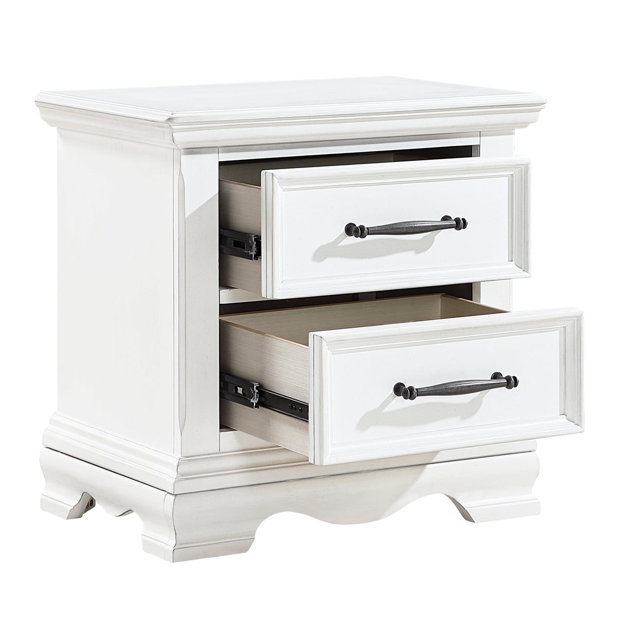 York White Panel Bedroom Set by Homelegance at Eve Furniture
