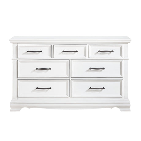 York White Panel Bedroom Set by Homelegance at Eve Furniture