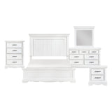 York White Panel Bedroom Set by Homelegance at Eve Furniture