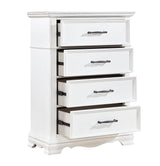 York White Panel Bedroom Set by Homelegance at Eve Furniture