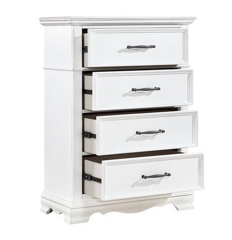 York White Panel Bedroom Set by Homelegance at Eve Furniture