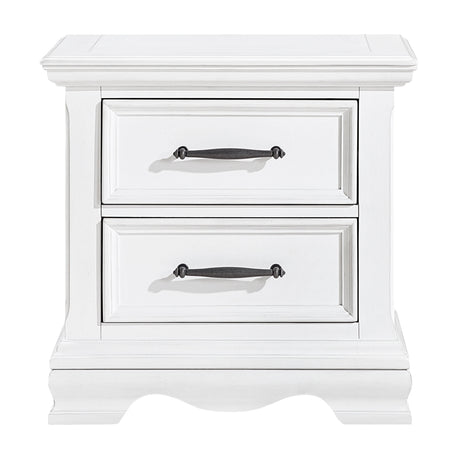 York White Panel Bedroom Set by Homelegance at Eve Furniture