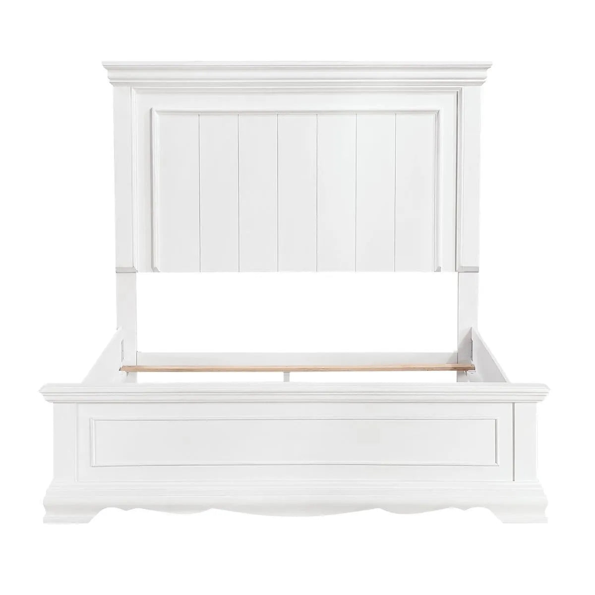 York White Queen Panel Bedroom Set by Homelegance at Eve Furniture