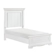 York White Queen Panel Bedroom Set by Homelegance at Eve Furniture