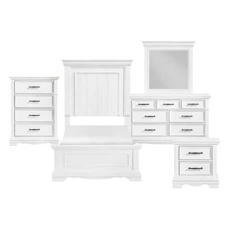 York White Youth Panel Bedroom Set by Homelegance at Eve Furniture
