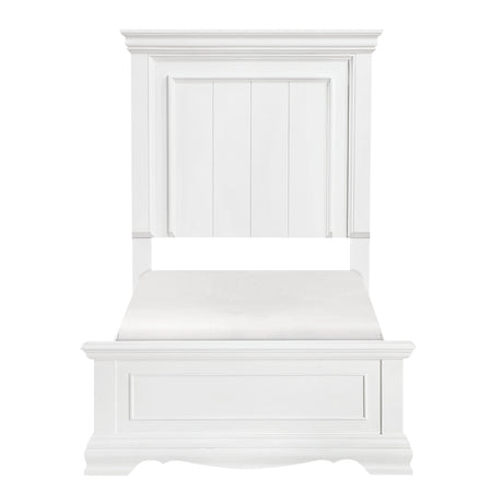 York White Youth Panel Bedroom Set by Homelegance at Eve Furniture