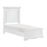York White Youth Panel Bedroom Set by Homelegance at Eve Furniture