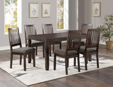 Yorktown Espresso 7-Piece Dining Room Set by Steve Silver at Eve Furniture