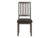 Yorktown Gray 5-Piece Round Dining Room Set by Steve Silver at Eve Furniture