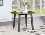 Yorktown Gray 5-Piece Round Dining Room Set by Steve Silver at Eve Furniture