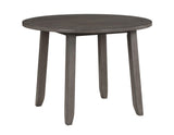 Yorktown Gray 5-Piece Round Dining Room Set by Steve Silver at Eve Furniture