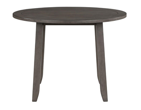 Yorktown Gray 5-Piece Round Dining Room Set by Steve Silver at Eve Furniture