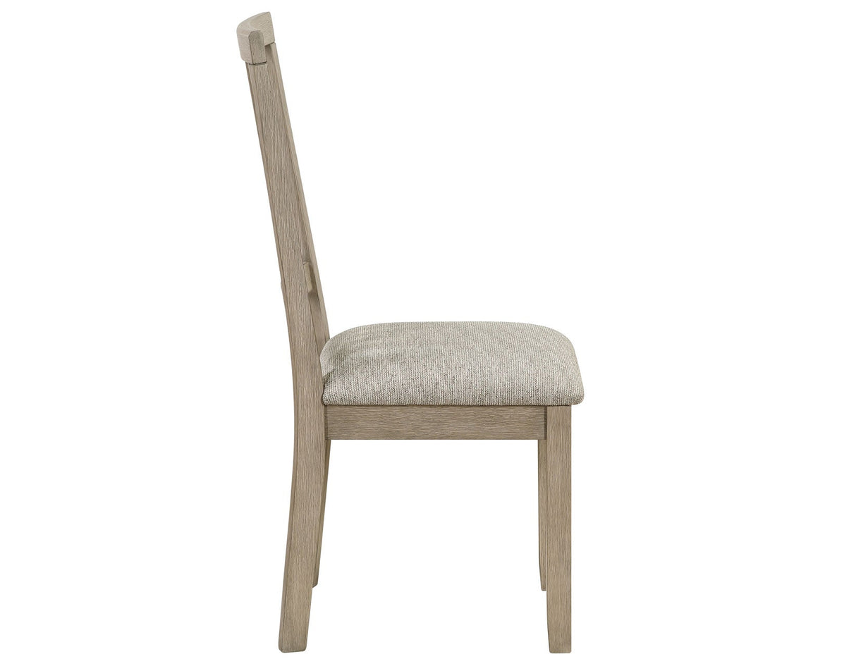 Yorktown Warm Sand 7-Piece Dining Room Set by Steve Silver at Eve Furniture