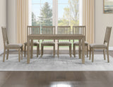 Yorktown Warm Sand 7-Piece Dining Room Set by Steve Silver at Eve Furniture