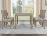Yorktown Warm Sand 7-Piece Dining Room Set by Steve Silver at Eve Furniture