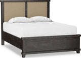 Yosemite Cafe California King Upholstered Panel Bed
