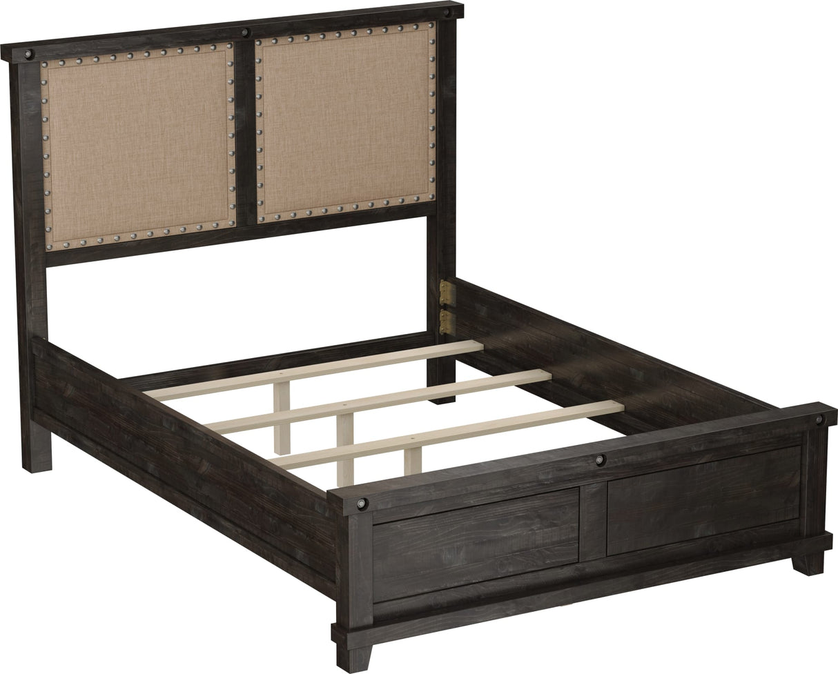 Yosemite Cafe California King Upholstered Panel Bed